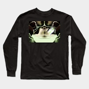 Agender Sea Turtle Face Long Sleeve T-Shirt